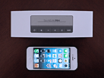 SoundLink Mini - iPhone5とのサイズ比較