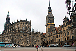 旧宮廷教会とドレスデン城