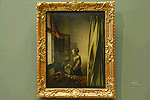 《窓辺で手紙を読む少女》（1659年）