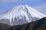 富士の山肌