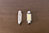 純正電球（左）の長さは42mm